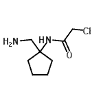 CAS#: 912763-44-1， N-[1-(Aminomethyl)cyclopentyl]-2-chloroacetamide