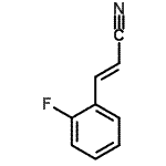 CAS#: 91319-60-7， (E)-3-(2-fluorophenyl)prop-2-enenitrile