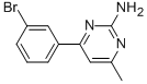 CAS#: 913322-49-3， 4-(3-Bromophenyl)-6-Methyl-2-Pyrimidinamine