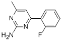 CAS#: 913322-50-6， 4-(2-Fluorophenyl)-6-Methyl-2-Pyrimidinamine