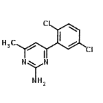 CAS#: 913322-52-8， 4-(2,5-Dichlorophenyl)-6-methyl-2-pyrimidinamine