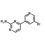 CAS#: 913322-73-3， 4-(5-Bromo-3-pyridinyl)-2-pyrimidinamine