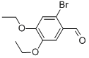 structure of CAS# 91335-51-2, 2-Bromo-4,5-Diethoxybenzaldehyde;2-Bromo-4,5-Diethoxy-Benzaldehyde;Mls000770730;Smr000343893