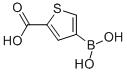 结构式 CAS# 913835-91-3, 4-硼酸基-2-噻吩羧酸