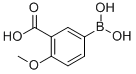 结构式 CAS# 913836-12-1, 5-硼酸基-2-甲氧基-苯甲酸