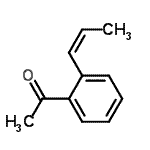 CAS#: 91388-34-0， 1-{2-[(1Z)-1-Propen-1-yl]phenyl}ethanone