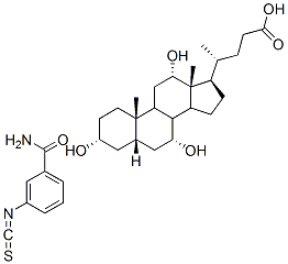 CAS#: 91418-75-6， 3'-Isothiocyanatobenzamidecholic Acid