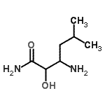 CAS#: 914199-42-1， 3-Amino-2-hydroxy-5-methylhexanamide