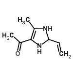 CAS#: 914225-01-7， 1-(5-Methyl-2-vinyl-2,3-dihydro-1H-imidazol-4-yl)ethanone