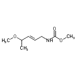 CAS#: 91434-71-8， Methyl [(2E)-4-methoxy-2-penten-1-yl]carbamate