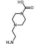 CAS#: 91441-53-1， 4-(2-Aminoethyl)-1-piperazinecarboxylic acid