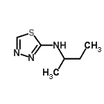 CAS#: 91461-79-9， N-sec-Butyl-1,3,4-thiadiazol-2-amine