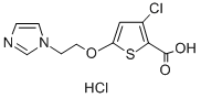 CAS#: 91505-19-0， 5-(2-(1-Imidazolyl)ethoxy)-4-chlorothiophene-2-carboxylic acid