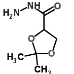 CAS#: 915193-74-7， 2,2-Dimethyl-1,3-dioxolane-4-carbohydrazide