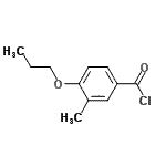 CAS#: 91552-45-3， 3-Methyl-4-propoxybenzoyl chloride