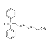 CAS#: 91575-92-7， (2E,4E)-2,4-Heptadien-1-yl(diphenyl)phosphine oxide