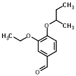 CAS#: 915907-98-1， 4-sec-Butoxy-3-ethoxybenzaldehyde