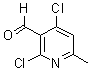 CAS#: 91591-72-9， 2,4-Dichloro-6-methylnicotinaldehyde