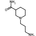 CAS#: 915919-60-7， 1-(3-Aminopropyl)-3-piperidinecarboxamide