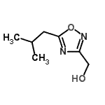 CAS#: 915920-18-2， (5-Isobutyl-1,2,4-oxadiazol-3-yl)methanol