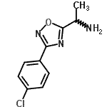 CAS#: 915921-14-1， 1-[3-(4-Chlorophenyl)-1,2,4-oxadiazol-5-yl]ethanamine