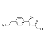 CAS#: 915921-90-3， 2-Chloro-N-[1-(4-propylphenyl)ethyl]acetamide