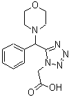 CAS#: 915922-69-9， {5-[4-Morpholinyl(phenyl)methyl]-1H-tetrazol-1-yl}acetic acid