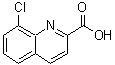 CAS#: 915922-73-5， 8-Chloro-2-quinolinecarboxylic acid