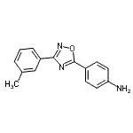 CAS#: 915922-90-6， 4-[3-(3-Methylphenyl)-1,2,4-oxadiazol-5-yl]aniline