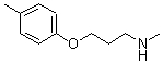 CAS#: 915923-08-9， N-Methyl-3-(4-methylphenoxy)-1-propanamine