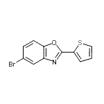 CAS#: 915923-09-0， 5-Bromo-2-(2-thienyl)-1,3-benzoxazole