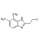 CAS#: 915924-16-2， 2-(2-Chloroethyl)-4,5-dimethyl-1H-benzimidazole