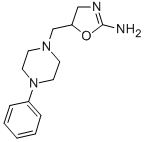 CAS#: 91595-86-7， 2-Amino-5-(4-phenyl-1-piperazinylmethyl)-2-oxazoline