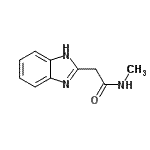 CAS#: 91600-51-0， 2-(1H-Benzimidazol-2-yl)-N-methylacetamide
