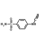 CAS#: 91772-10-0， 4-(Cyanoamino)benzenesulfonamide