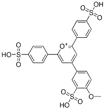 CAS#: 91788-04-4， 4-(4-Methoxy-3-Sulfophenyl)-2,6-Bis-(4-Sulfophenyl)Pyrylium