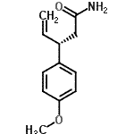 CAS#: 918149-65-2， (3S)-3-(4-Methoxyphenyl)-4-pentenamide