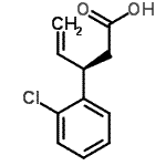 CAS#: 918149-78-7， (3R)-3-(2-Chlorophenyl)-4-pentenoic acid
