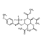 CAS#: 918158-52-8， Methyl 2,3,4-tri-O-acetyl-1-O-[(1E)-2,2,2-trifluoro-N-(4-methoxyphenyl)ethanimidoyl]-beta-D-glycero-hexopyranuronate