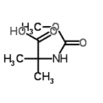 CAS#: 91826-96-9， N-(Methoxycarbonyl)-2-methylalanine