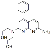 CAS#: 91860-09-2， 2-[(7-Amino-4-Phenyl-1,8-Naphthyridin-2-Yl)-(2-Hydroxyethyl)Amino]Ethanol