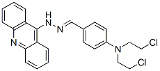 CAS#: 91919-75-4， N-[[4-[Bis(2-Chloroethyl)Amino]Phenyl]Methylideneamino]Acridin-9-Amine