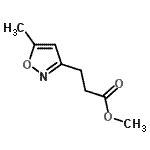 CAS 登录号：91945-49-2， 甲基3-(5-甲基-1,2-恶唑-3-基)丙酸酯