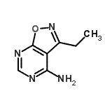 CAS#: 91997-08-9， 3-Ethyl[1,2]oxazolo[5,4-d]pyrimidin-4-amine