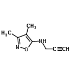 CAS 登录号：92087-69-9， 3,4-二甲基-N-(2-丙炔-1-基)-1,2-恶唑-5-胺