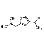 CAS 登录号：92096-09-8， 1-{5-[(二甲基氨基)甲基]-1,2-恶唑-3-基}乙醇