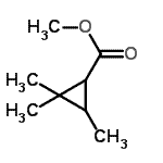 CAS#: 92114-23-3， Methyl 2,2,3-trimethylcyclopropanecarboxylate