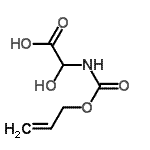 CAS#: 92138-25-5， {[(Allyloxy)carbonyl]amino}(hydroxy)acetic acid