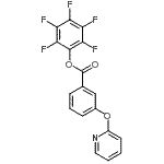 CAS#: 921938-48-9， Pentafluorophenyl 3-(2-pyridinyloxy)benzoate
