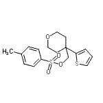 CAS#: 921938-87-6， [4-(2-Thienyl)tetrahydro-2H-pyran-4-yl]methyl 4-methylbenzenesulfonate
